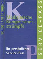 Medizinische Kompressionsstrümpfe - Service-Pass