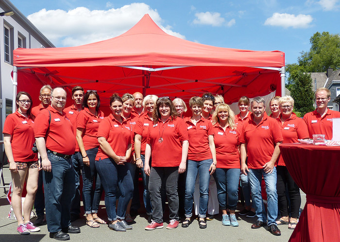 30 Jahre Sanitätshaus Kienzle - das Team am Aktionstag