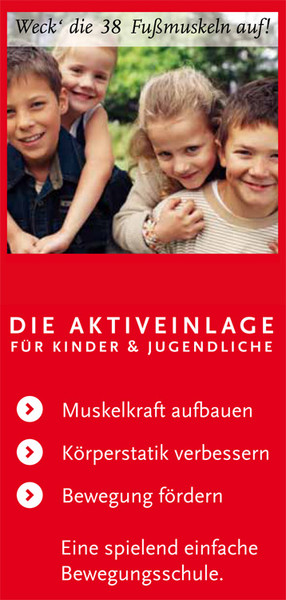 Weck' die 38 Fußmuskeln auf! - Die Aktiveinlage für Kinder & Jugendliche (Foto: TOP Magazin Siegen-Wittgenstein)