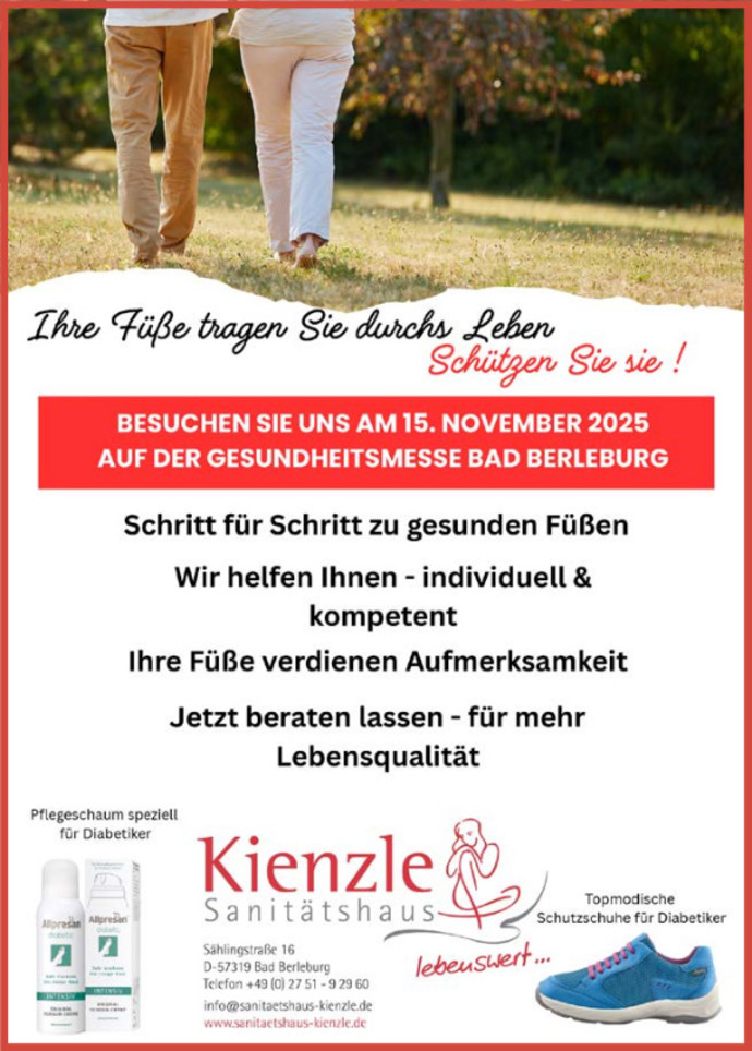 Gesundheitsmesse 2025 im Bürgerhaus Bad Berleburg